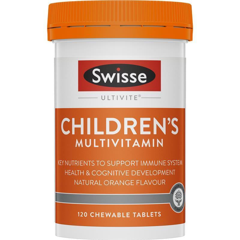 Swisse Children'S Ultivite Multivitamin 120 Chewable Tablets