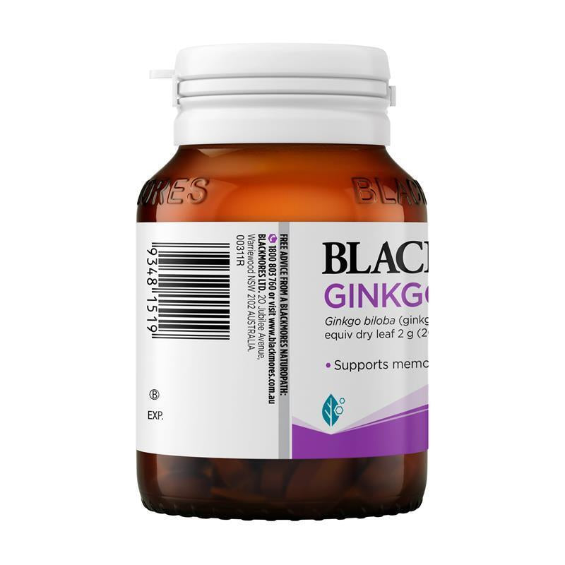 Blackmores Ginkgo Forte 80 Tablets