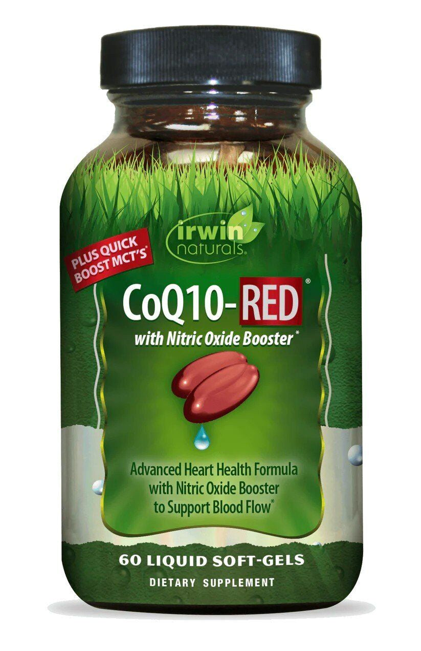 Irwin Naturals Coq10-Red 60 Liquid Softgel