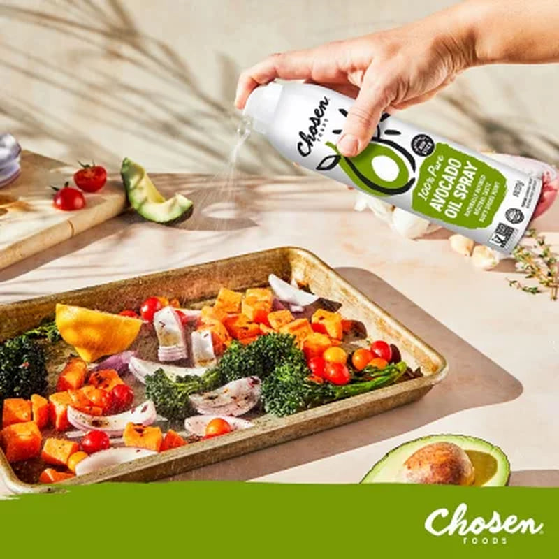 Chosen Foods Avocado Oil Cooking Spray, 16Oz.