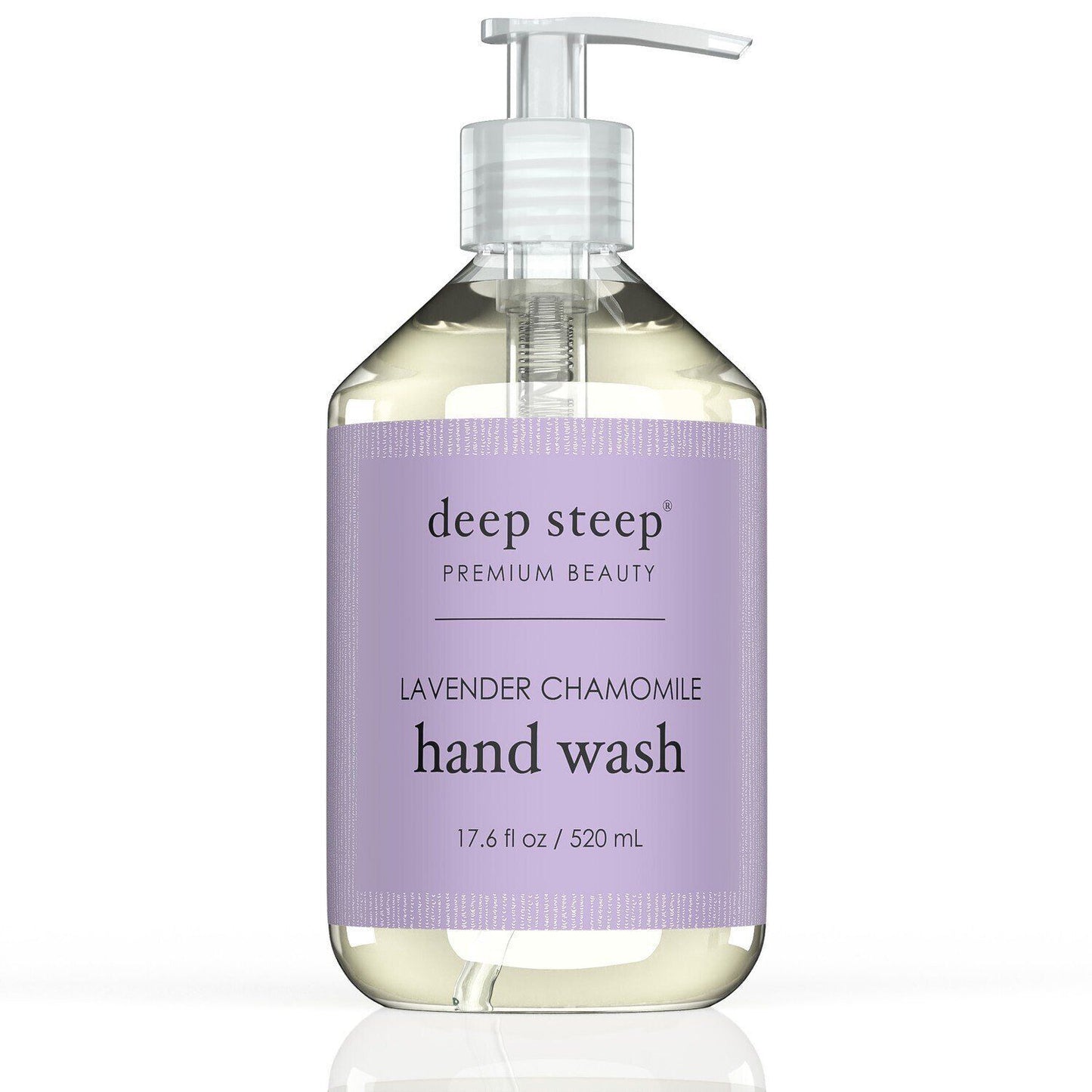 Deep Steep Hand Wash Lavender Chamomile 17.6 Oz Liquid