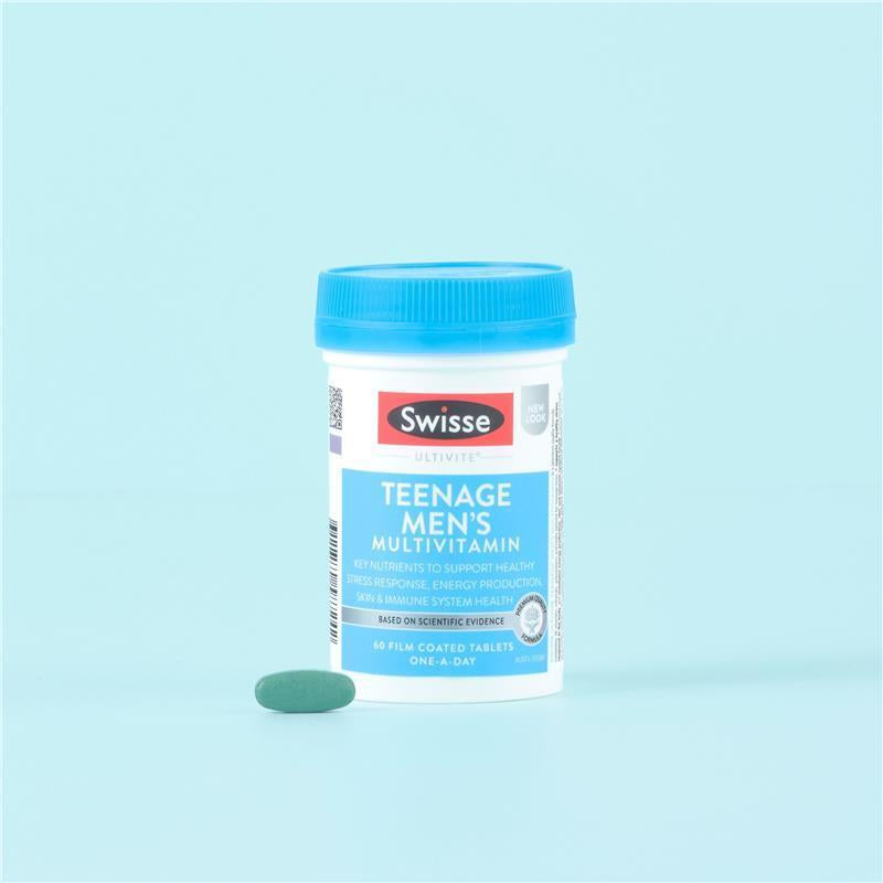 Swisse Teenage Ultivite Men'S Multivitamin 60 Tablets