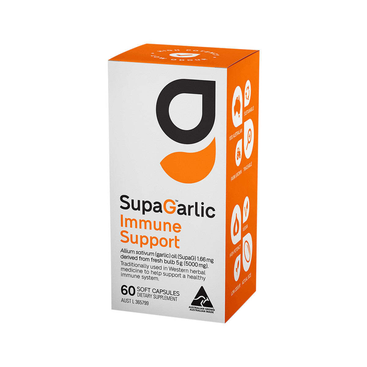 Supagarlic Immune Support 60 Capsules