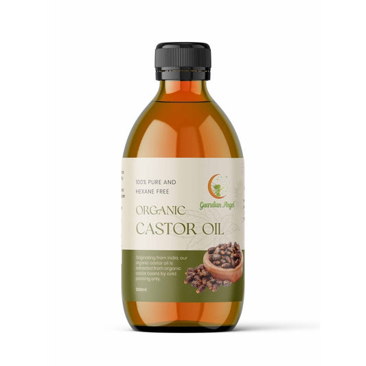 Organic Castor Oil - Cold Pressed, Ethically Sourced and Hexane Free