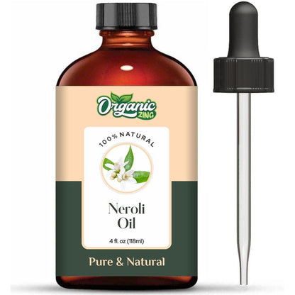 Organic Neroli 100% Pure & Natural Essential Oil - {118Ml/3.99 Fl Oz}