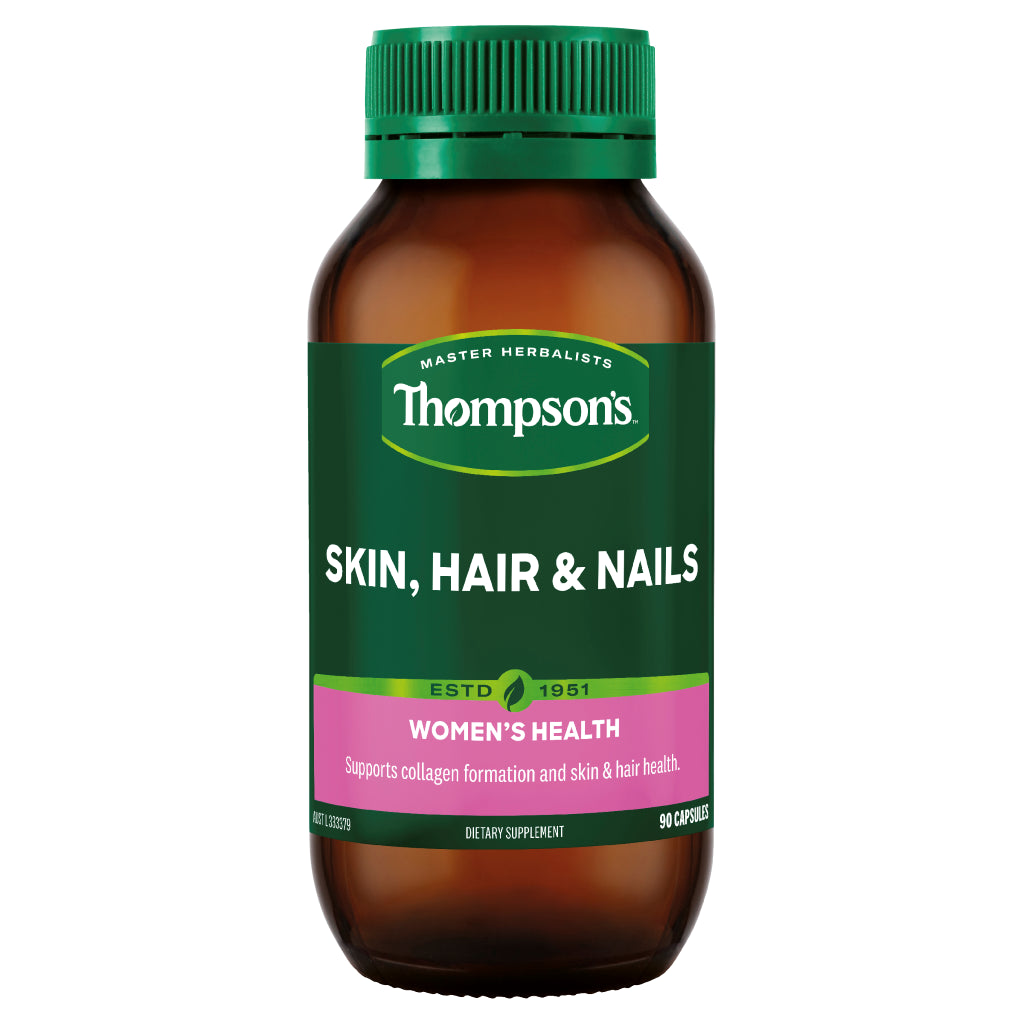 New Thompson'S Skin, Hair & Nails 90 Capsules Thompsons Skin Hair Nails HSN