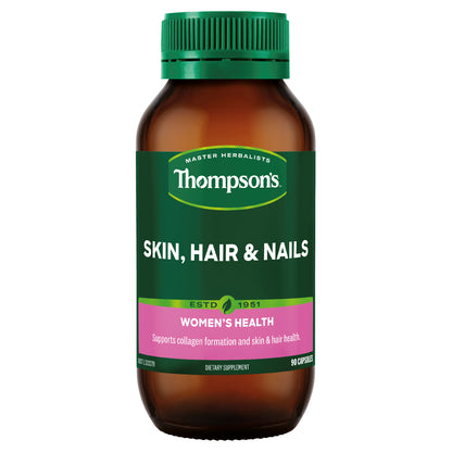 New Thompson'S Skin, Hair & Nails 90 Capsules Thompsons Skin Hair Nails HSN