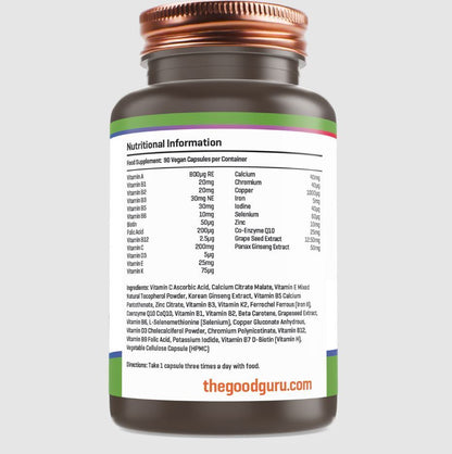 The Good Guru VEGAN MULTIVITAMIN