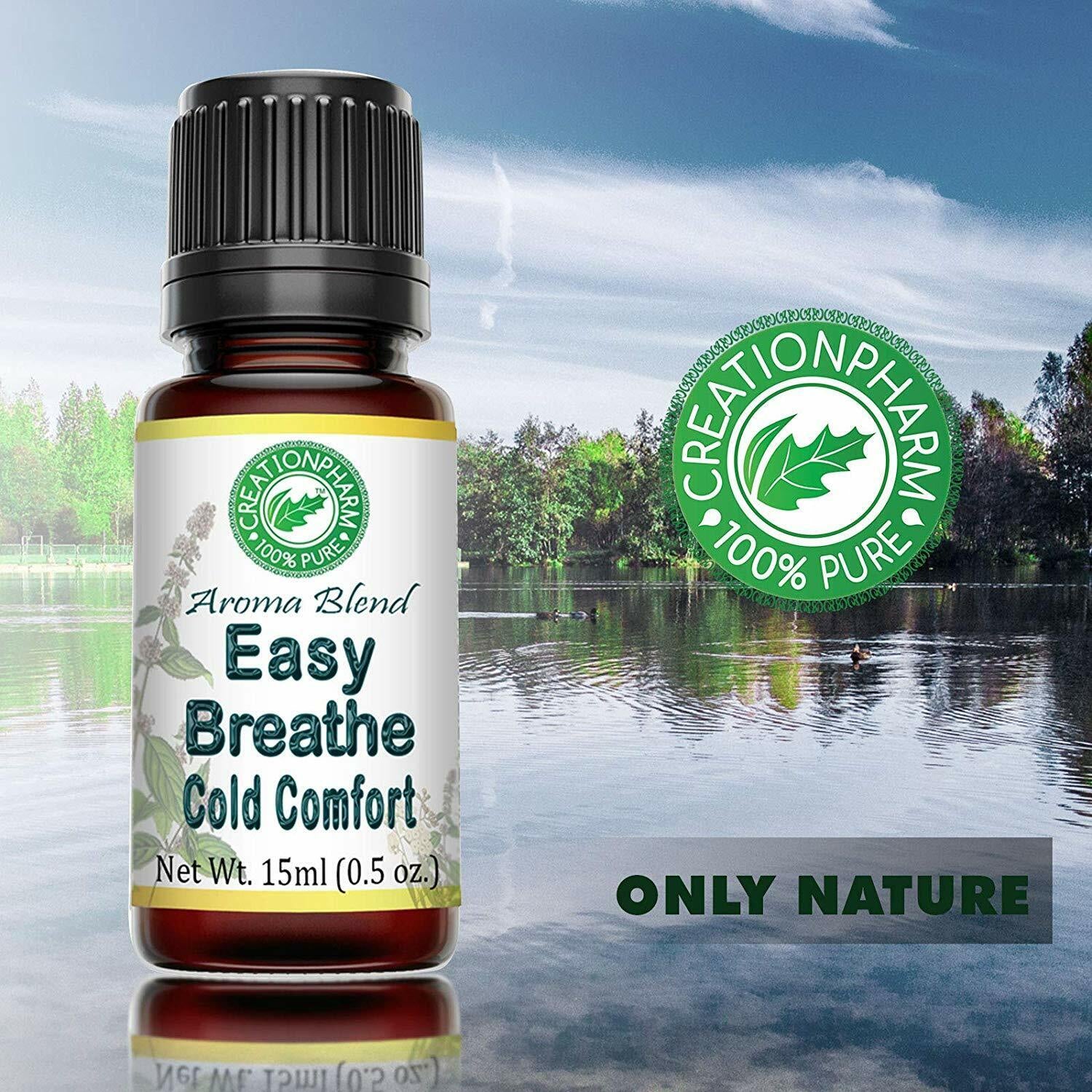 Easy Breathe Aroma Blend Supports Respiratory System * Sinus Relief * 15 Ml (0.5