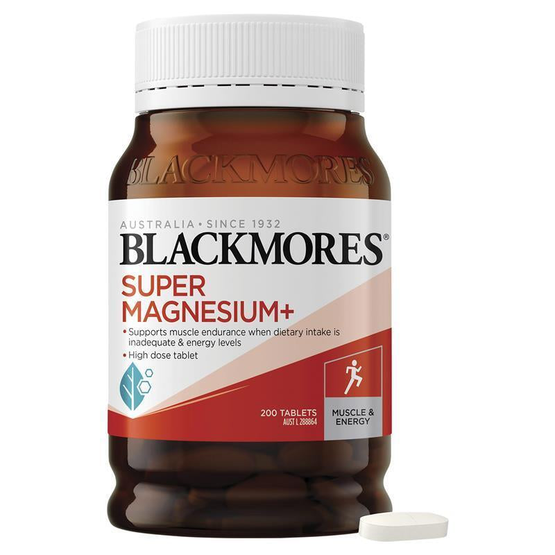 Blackmores Super Magnesium plus 200 Tablets