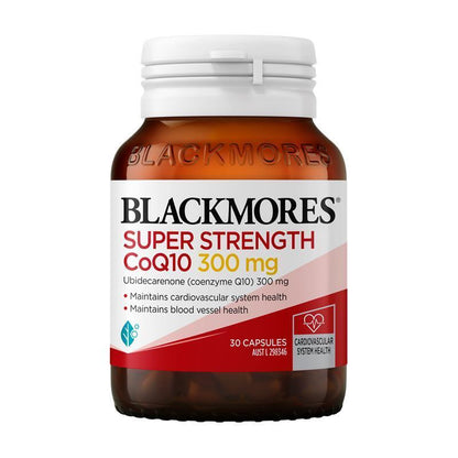 Blackmores Super Strength Coq10 300Mg 30 Capsules