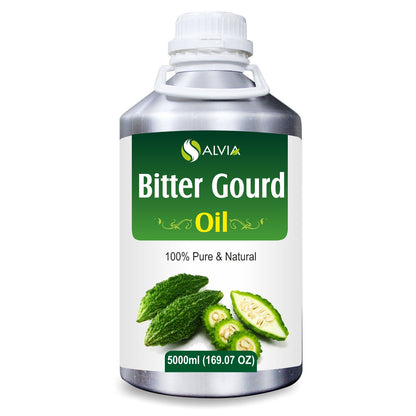 Bitter Gourd (Momordica Charantia) Pure & Natural Carrier Oil - [10Ml - 25 Ltr].