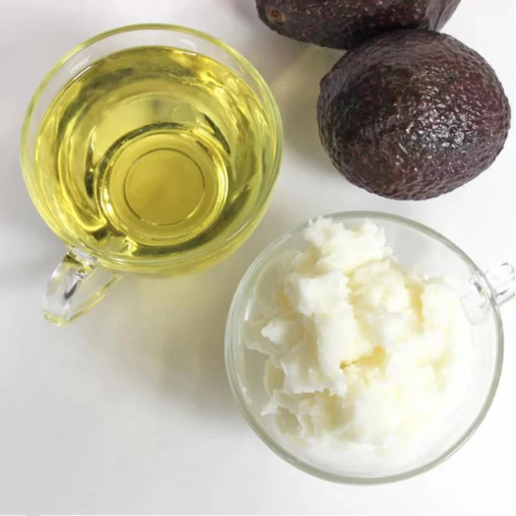 Natural Organic Avocado Butter Moisturizes Skin Removes Eye Bags Repairs Damaged Hair Body Butter DIY Lip Balm Lipstick