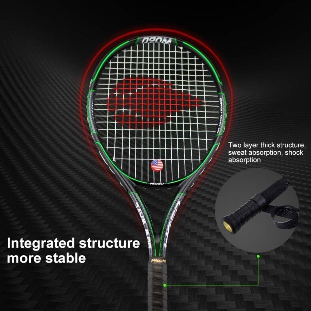 Tennis Racket Set WOED BATENS Adult 2 Player