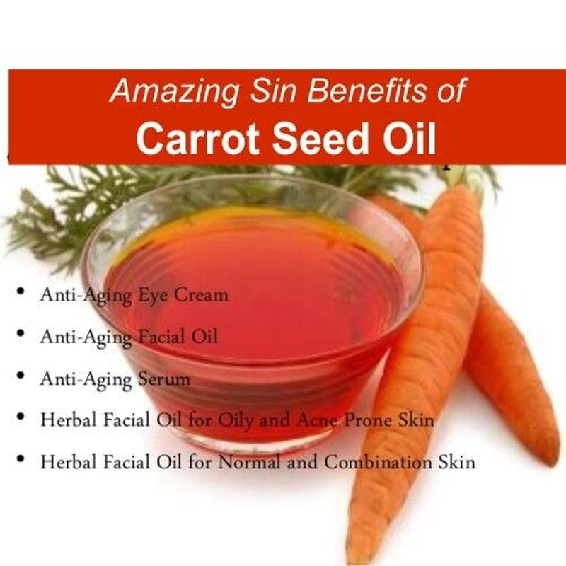 Carrot Seed (Daucus Carota L) 100% Pure & Natural Essential Oil - [10Ml-5000Ml]