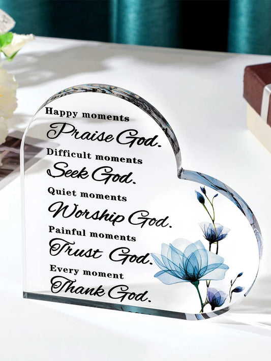 Acrylic Christian Bible Decoration Christian Gifts