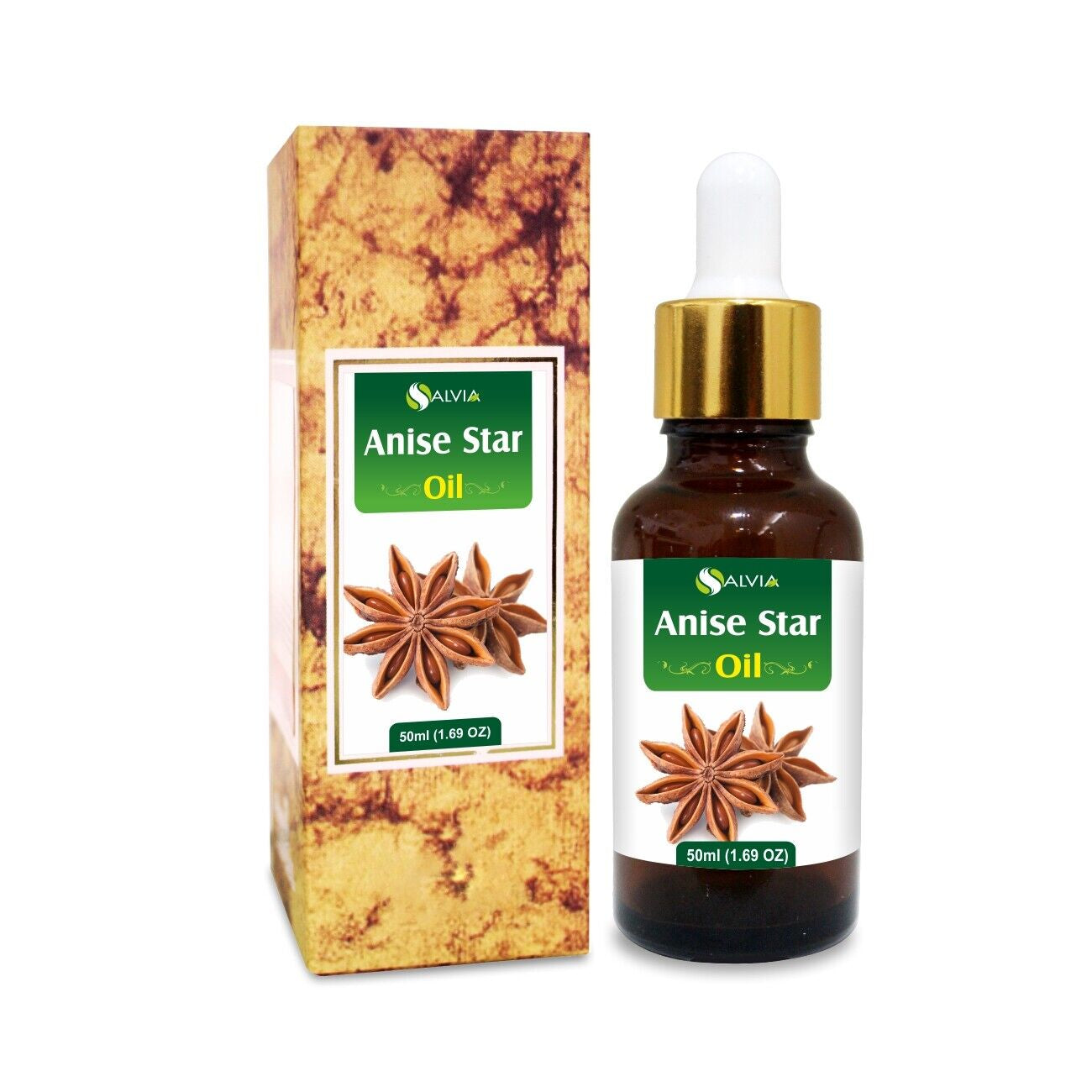 Anise Star (Illicium Verum) 100% Pure & Natural Essential Oil - [10Ml - 25 Ltr].