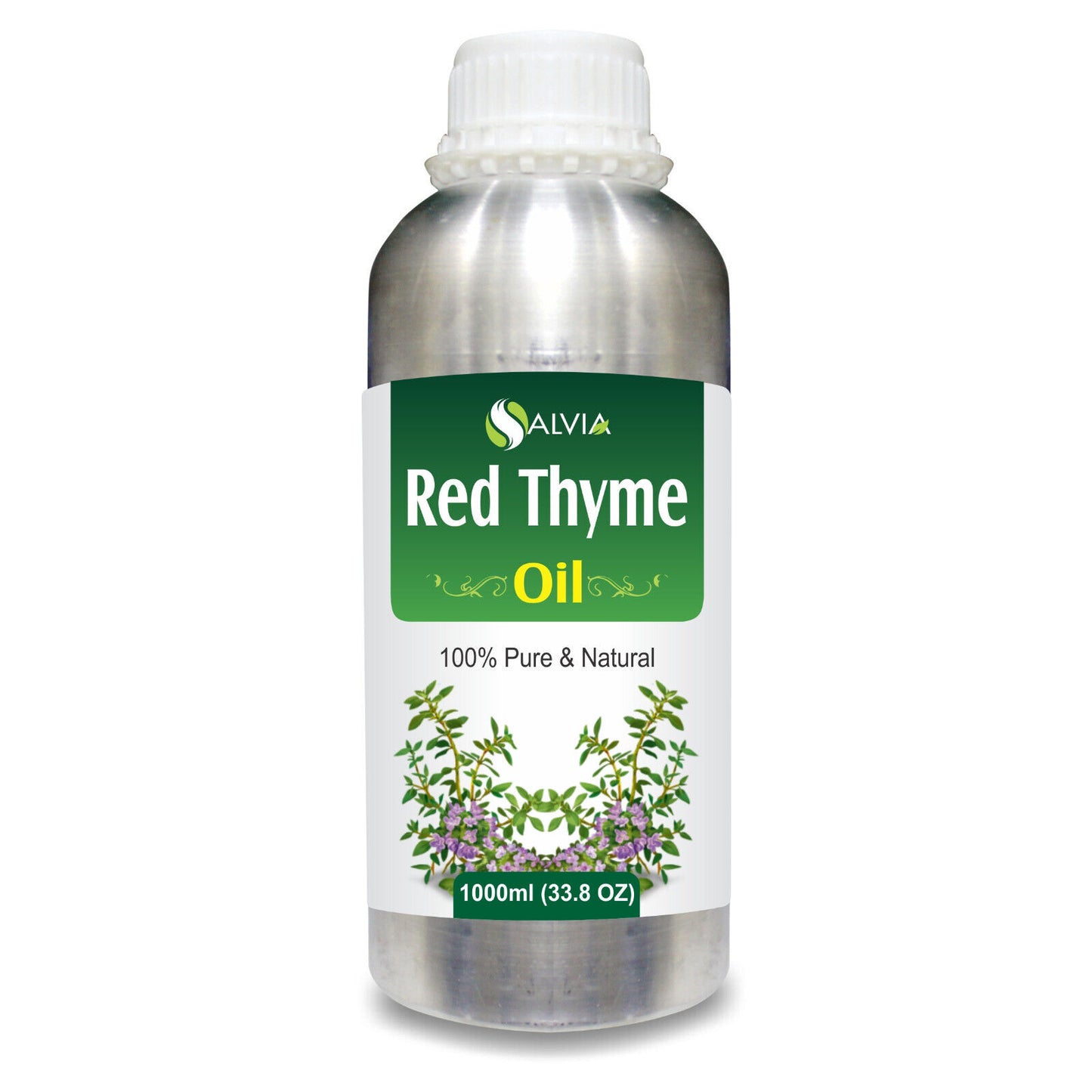 Red Thyme (Thymus Vulgaris) 100% Pure & Natural Essential Oil - [10Ml - 25 L].