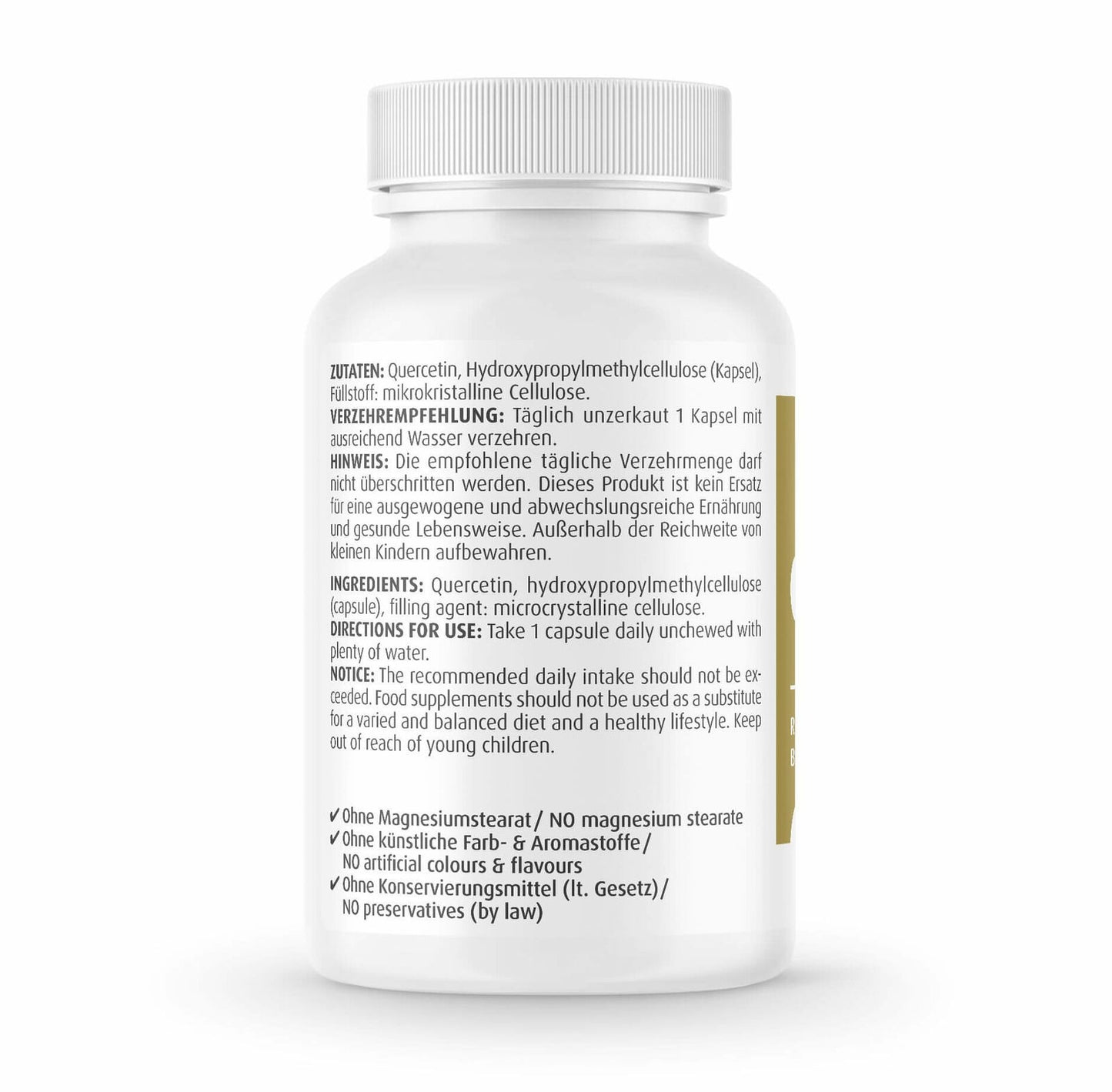 ZEIN PHARMA Quercetin 250Mg 90 Capsules