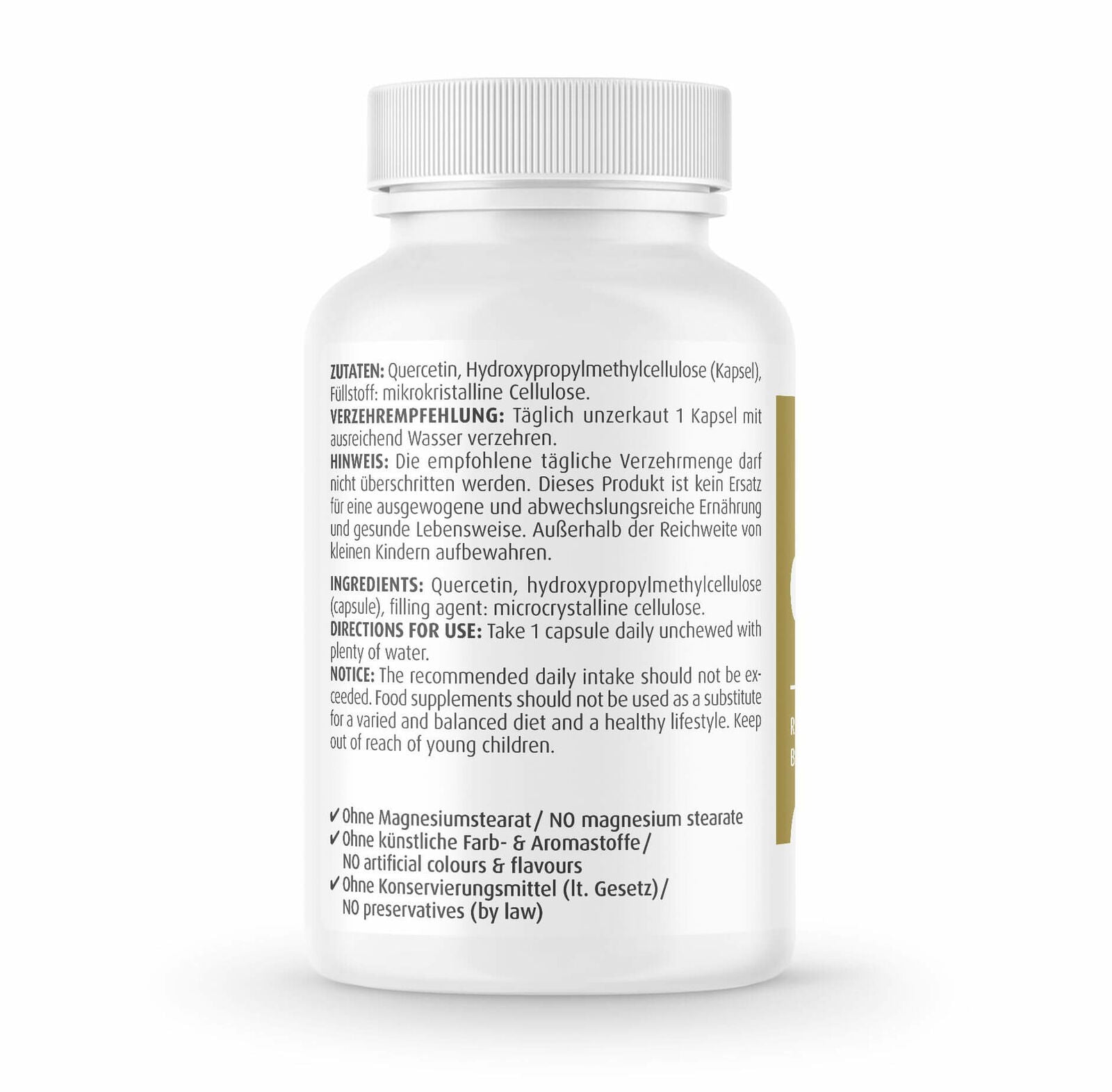 ZEIN PHARMA Quercetin 250Mg 90 Capsules