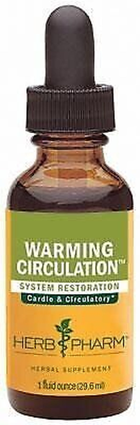 Herb Pharm Warming Circulation Tonic 1 Oz Liquid