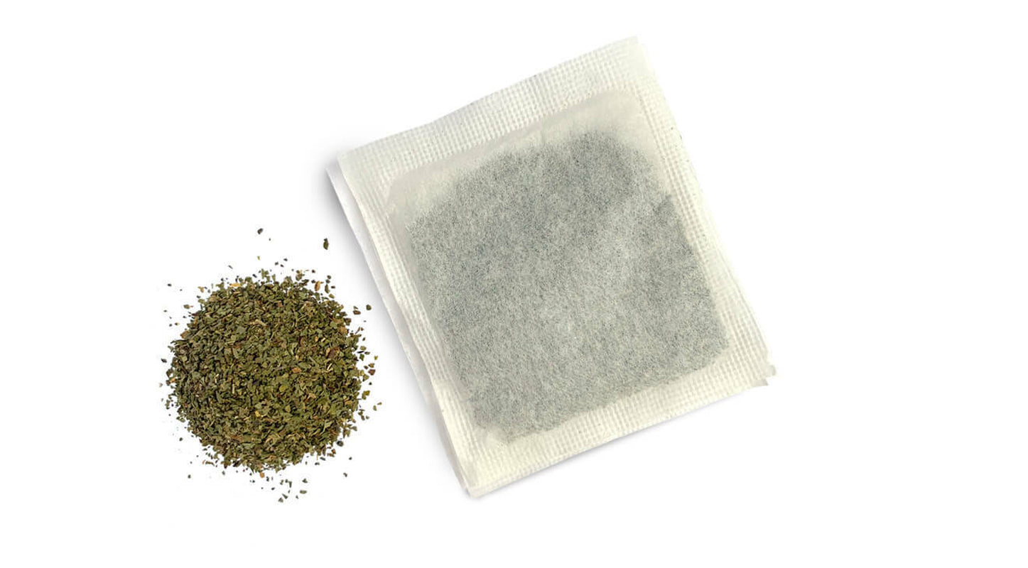 Peppermint Leaf Tea 30 Bags 100% Natural Premium Caffeine Free Tea Resealable