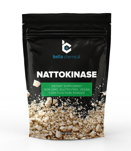 Pure Nattokinase Powder - Non-Gmo, Gluten Free, Vegan Bulk