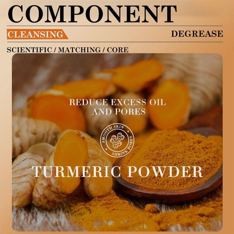 Tumeric Soap Skin Whitening Dark Spots Lightening Acne Brightening Turmeric