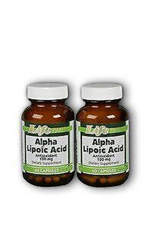 Lifetime Alpha Lipoic Acid 300 Mg Twin Packs 60+60 Capsule