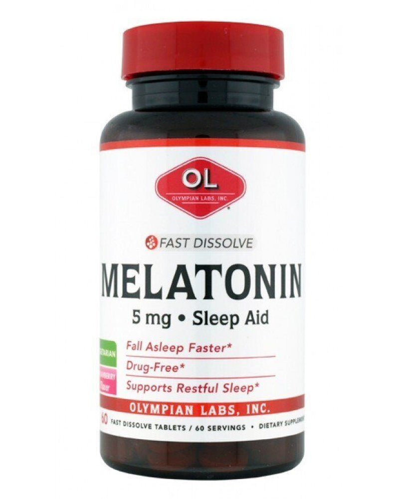 Olympian Labs Melatonin Fast Dissolve 5 Mg 60 Tablet