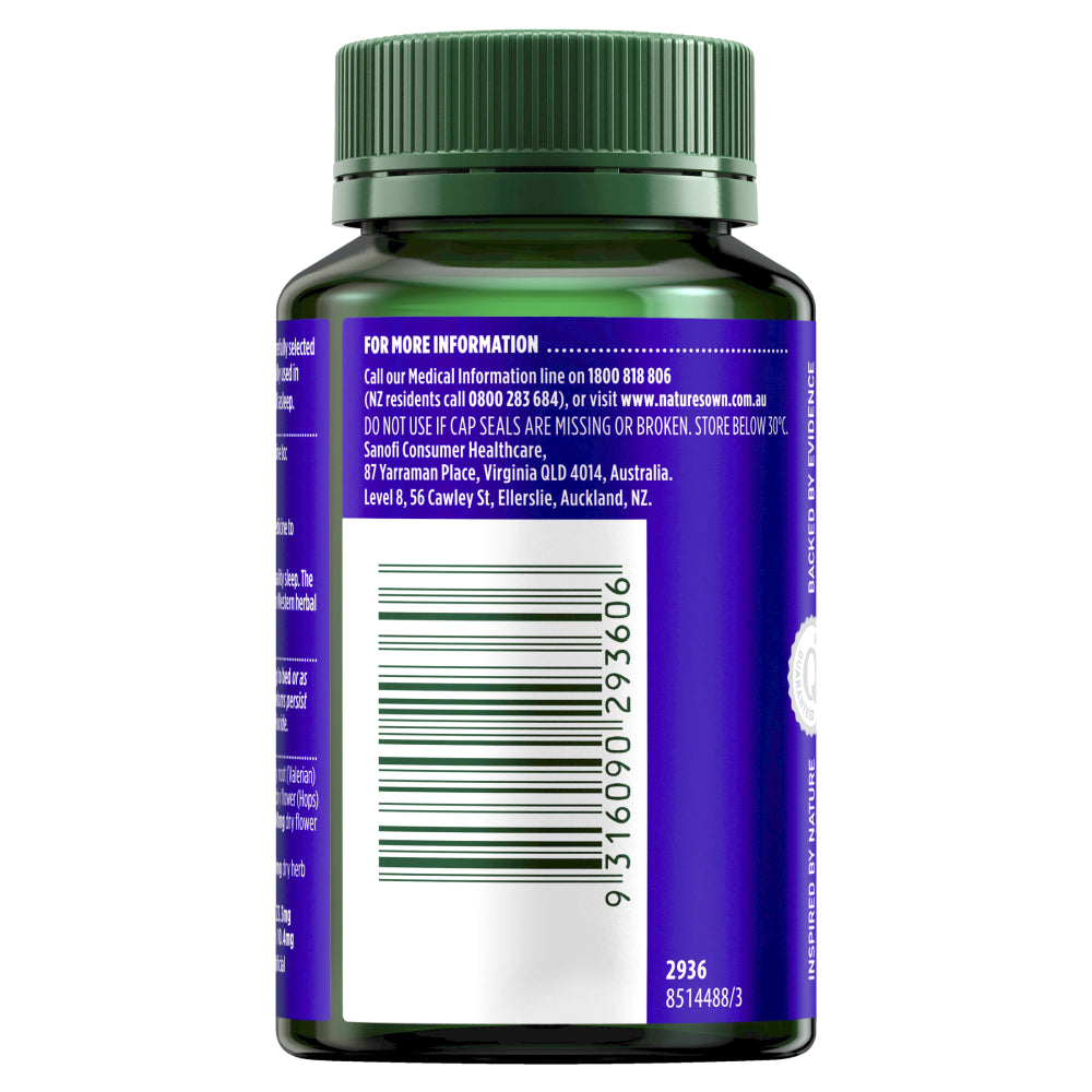 Nature'S Own Sleep-Ezy 100 Capsules Fall Asleep Sleeplessness Natures Sleep Easy