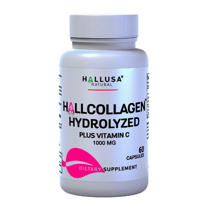 HYDROLYZED COLLAGEN Complex - Skin, Hair & Joint Care - Anti-Aging - 60 Caps