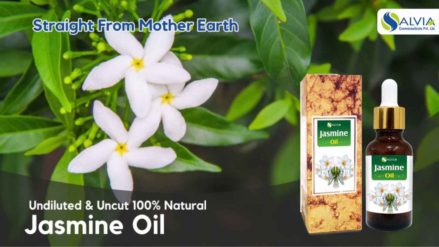 Jasmine (Jasminum) 100% Pure & Natural Essential Oil - {10Ml - 25 L}.