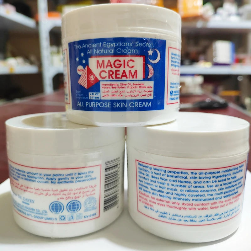 2Pcs*118G Magic Facial Cream All Purpose Skin Face Cream anti Aging Wrinkle Remover Moisturizing Nourishing Cracked Repair