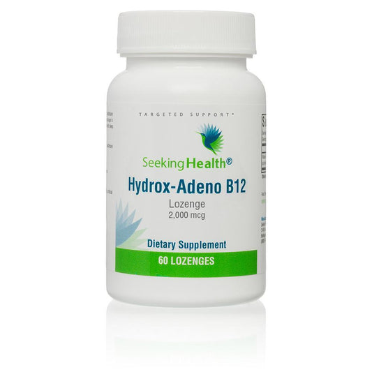 Hydrox-Adeno B12 SEEKING HEALTH 60 Lozenges Hydroxocobalam