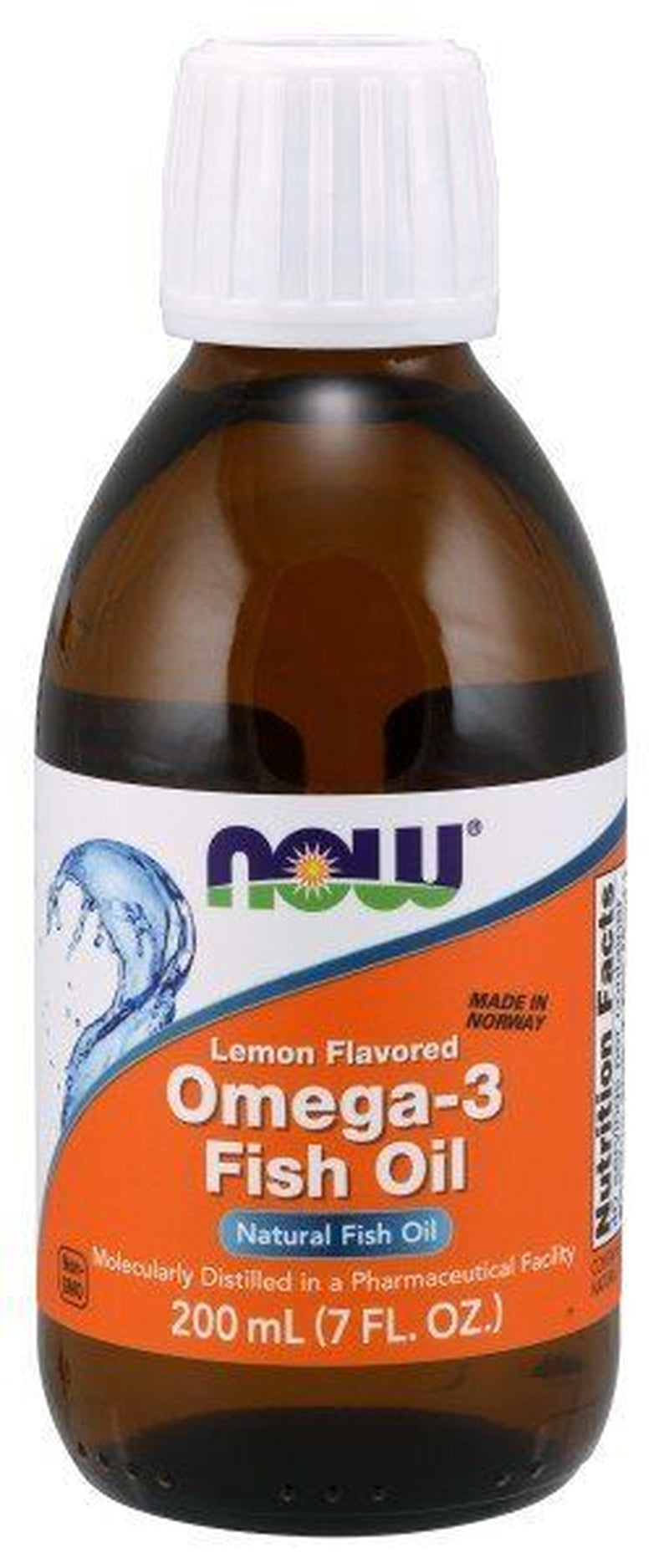 Omega 3 Fish Oil Lemon 200 Ml Liquid