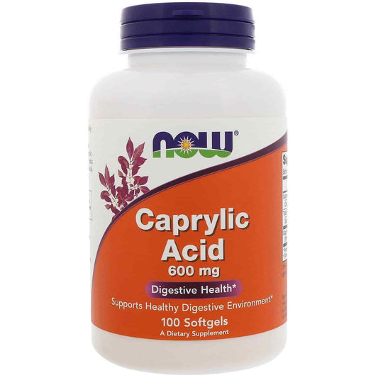 Caprylic Acid 600Mg 100 Softgels