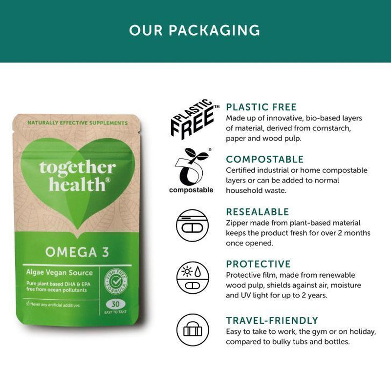 Together Health - Omega 3 from Algae Vegan Source