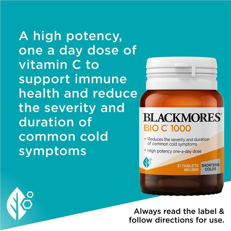 Blackmores Bio C 1000Mg 31 Tablets