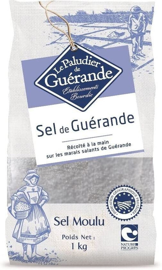 Le Paludier Natural Celtic FINE Salt - FINE SALT 1Kg