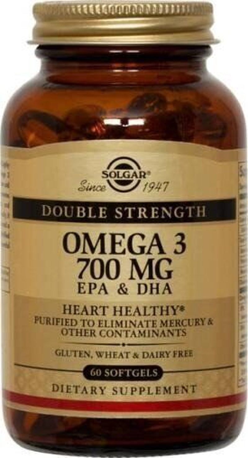 Solgar Double Strength Omega-3 700 Mg 60 Softgel