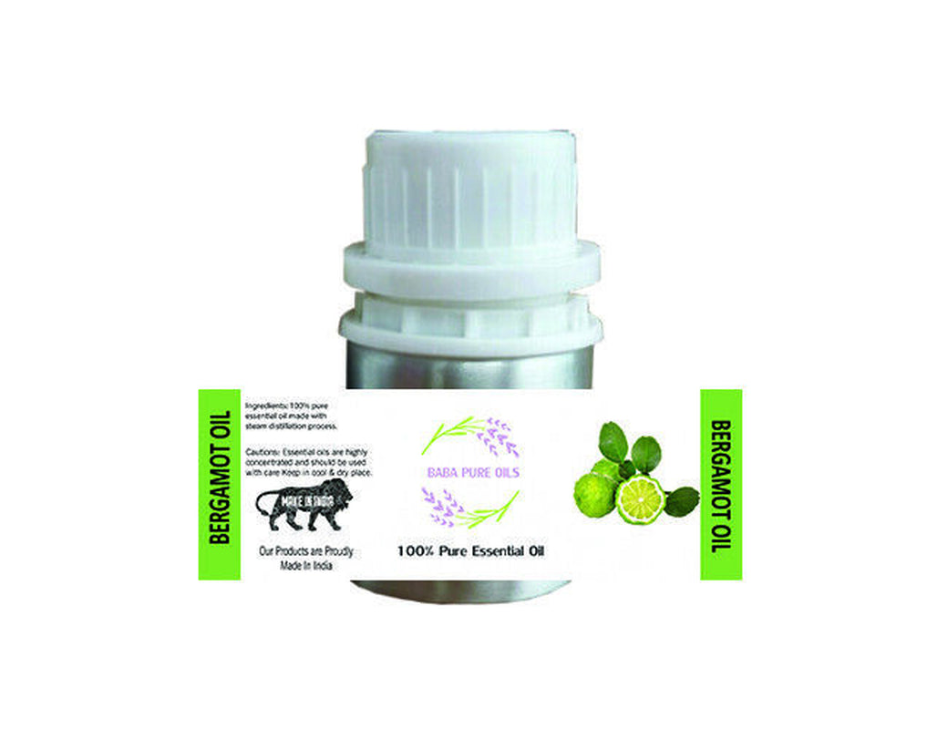 BERGAMOT OIL PURE NATURAL ESSENTIAL PURE ORGANIC from INDIA USD