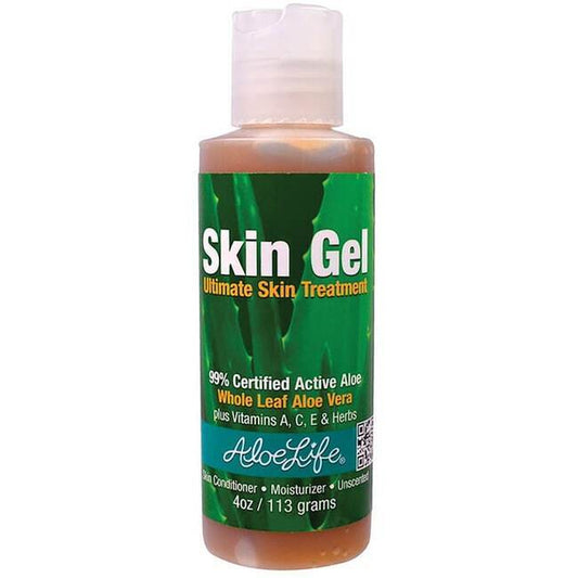 Aloe Life Skin Gel - Unscented 4 Oz Gel