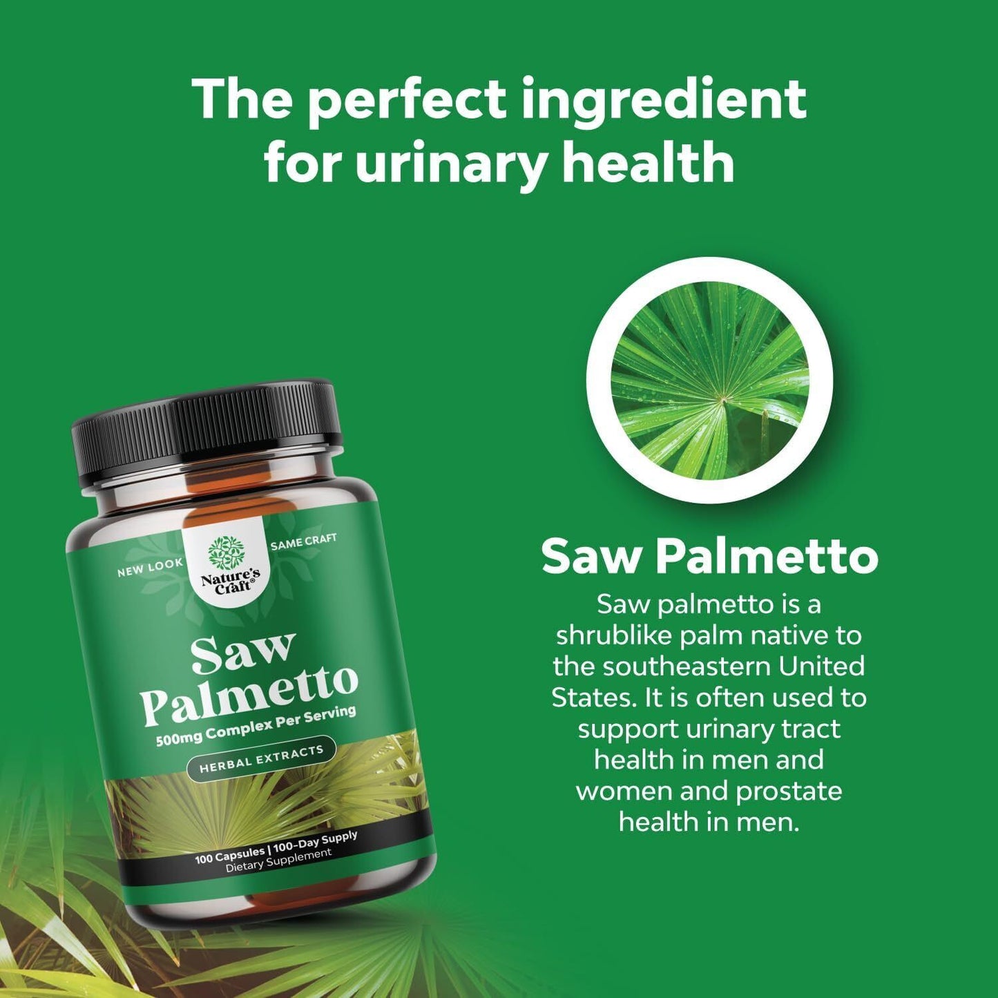 Extra Strength Saw Palmetto Extract - Advanced Saw Palmetto for Women and Men'S