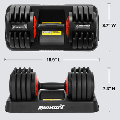 Adjustable Weight Dumbbells