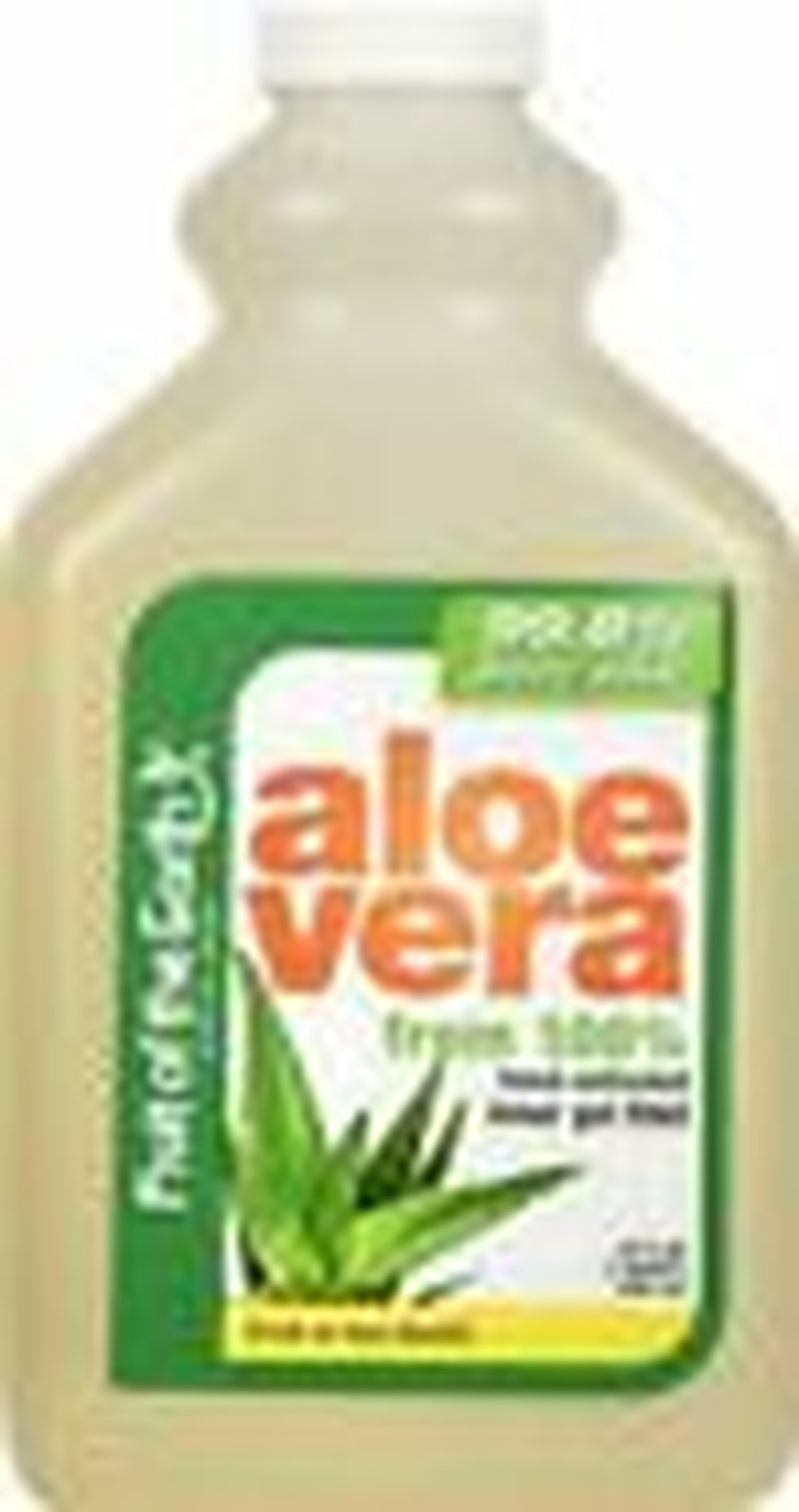 Fruit of the Earth Aloe Vera Juice 100% Hand Cultivated Inner Gel Fillet 32Oz