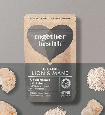 Together Health - Lion'S Mane Mushroom 1000Mg High Strength & Organic