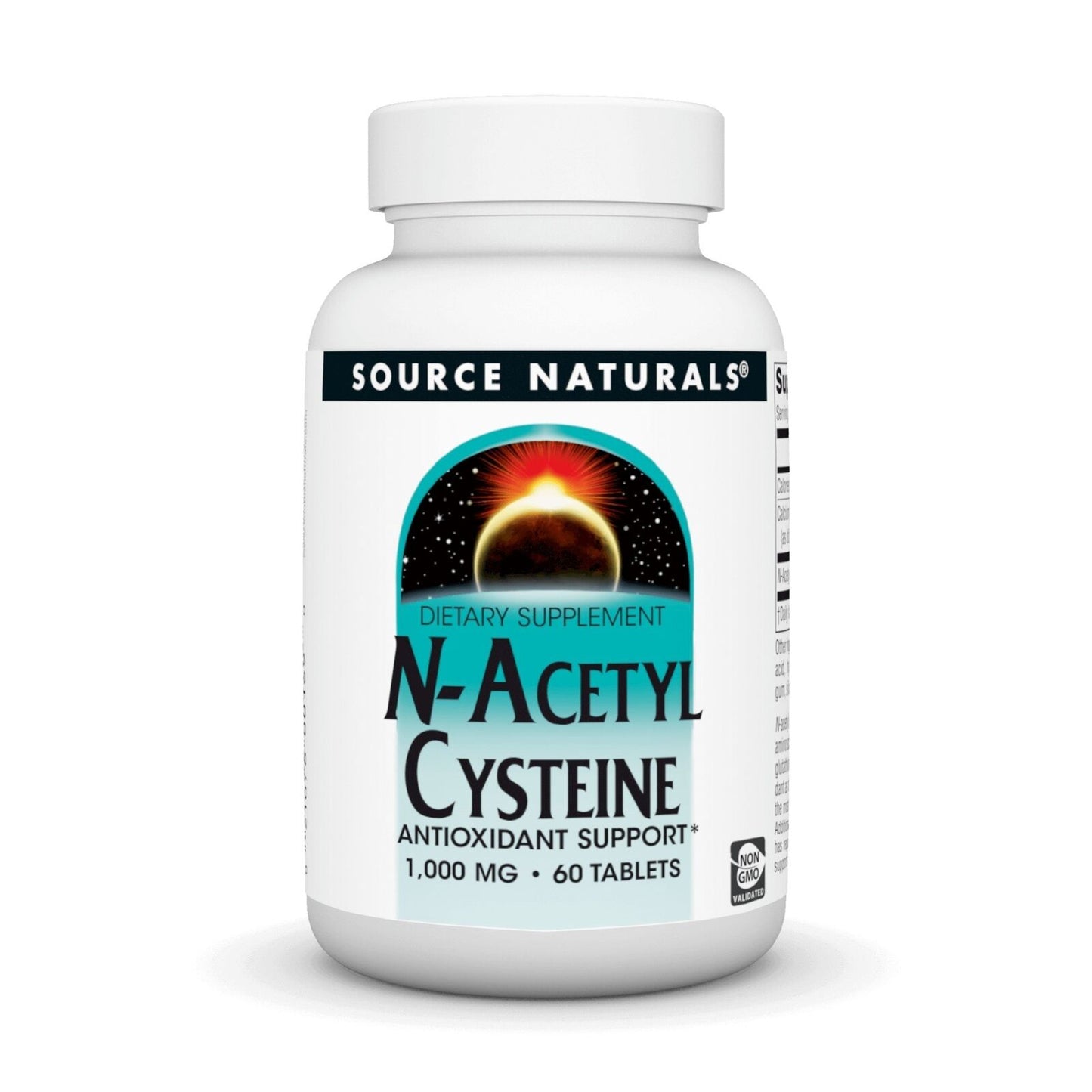 Source Naturals, Inc. N-Acetyl Cysteine 1000Mg 60 Tablet