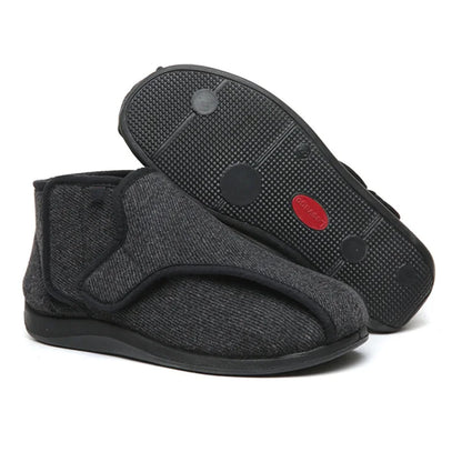 Wide Adjustable Wool Diabetes Shoes