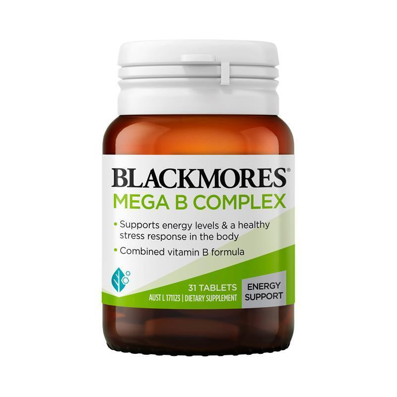 Blackmores Mega B Complex 31 Tablets